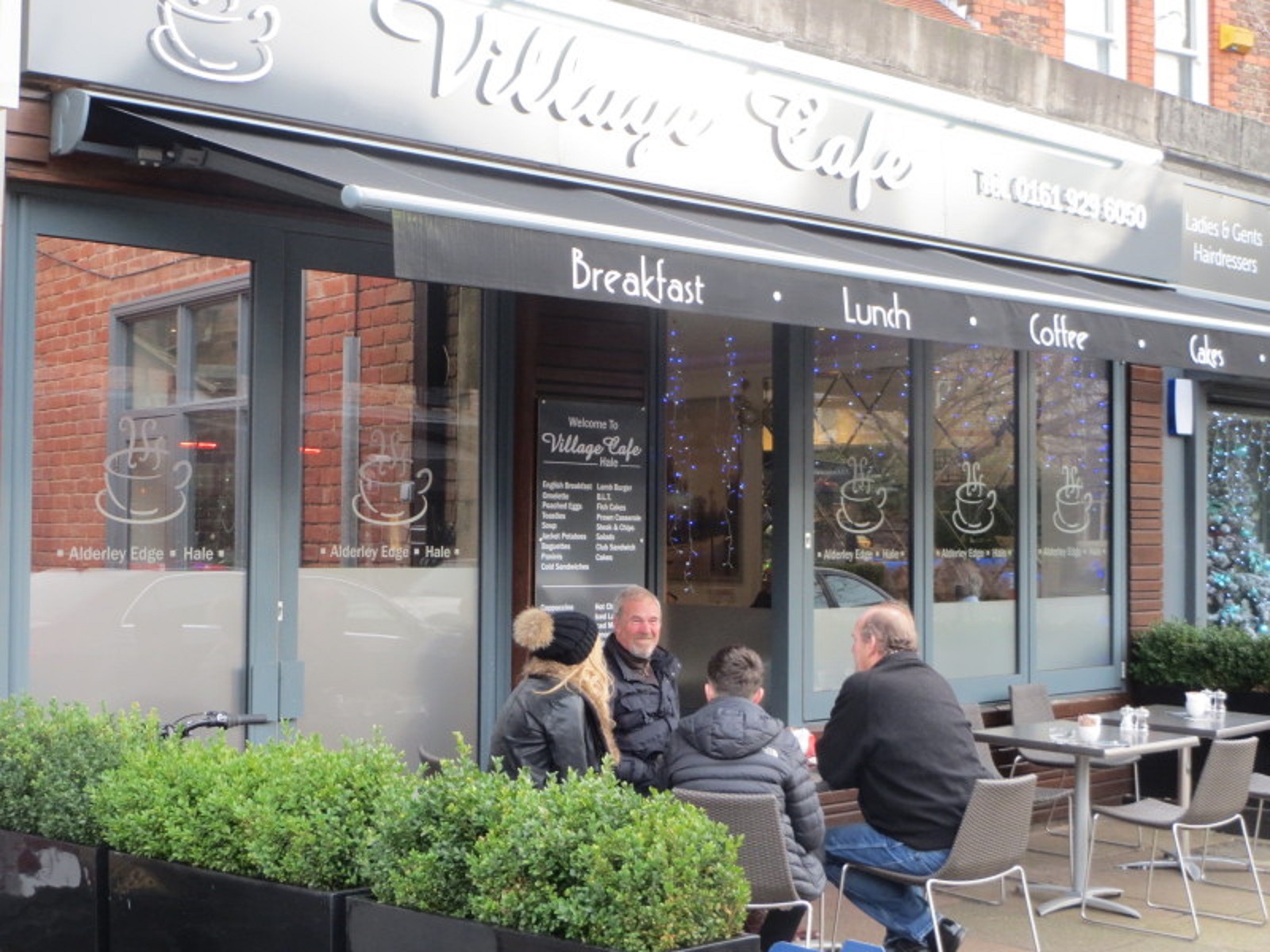 Village Cafe in Hale, Cheshire